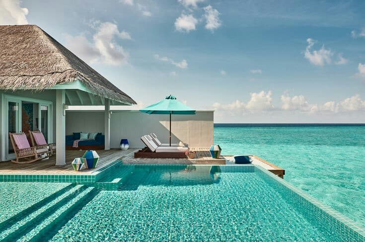 Private infinity pool with endless ocean views.
